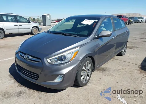 2016 Hyundai Accent Se z USA, uszkodzony, nr VIN KMHCU4AEXGU164776